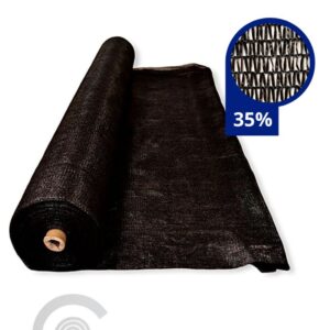 Malla Sombra Negra 35% 4Mts X 100 Mts