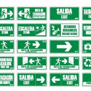 señalización/Avisos en Poliestireno