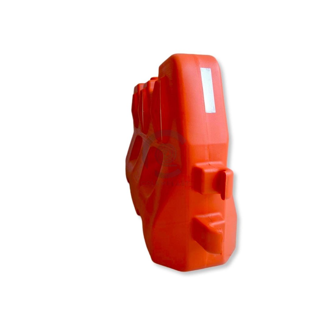 Barrera Plástica Naranja grande de 1 Mt x 2 Mts x 0.50Mts - Imagen 2