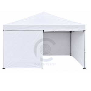 carpa lona verano con esctructura metalica y cortinas de 2x2, 3x3 y 4x4