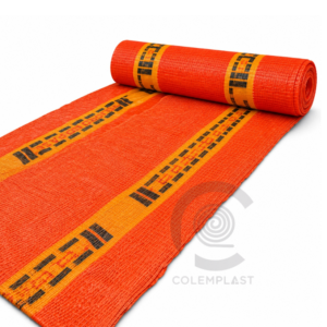 TELA MIXTA ENSAMBLADA NARANJA 2 MTS X 100 MTS